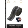 #PantolonKıvırma Polyester Esnek Dayanıklı Pratik Dikişsiz Paça Onarım Yapışkanlı Pantolon Kıvırma Şeridi - 1 Adet