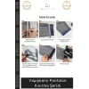 #PantolonKıvırma Polyester Esnek Dayanıklı Pratik Dikişsiz Paça Onarım Yapışkanlı Pantolon Kıvırma Şeridi - 1 Adet