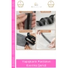 #PantolonKıvırma Polyester Esnek Dayanıklı Pratik Dikişsiz Paça Onarım Yapışkanlı Pantolon Kıvırma Şeridi - 2 Adet