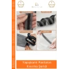 #PantolonKıvırma Polyester Esnek Dayanıklı Pratik Dikişsiz Paça Onarım Yapışkanlı Pantolon Kıvırma Şeridi - 4 Adet