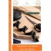 #PantolonKıvırma Polyester Esnek Dayanıklı Pratik Dikişsiz Paça Onarım Yapışkanlı Pantolon Kıvırma Şeridi - 4 Adet