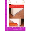 #YalıtımBandı Polimer Silikon Kapı Altı Rüzgar Toz Isı Yalıtımı Yalıtım Şeffaf Şerit Bant 5mt - 1 Adet