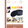#CırtBant Halı Kaydırmaz Ped Yıkanabilir Tekrar Kullanılabilir Güçlü Sabitleyici 5 cm 10 Adet Cırt Bant
