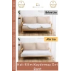 #CırtBant Halı Kaydırmaz Ped Yıkanabilir Tekrar Kullanılabilir Güçlü Sabitleyici 5 cm 10 Adet Cırt Bant