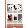 #CırtBant Halı Kaydırmaz Ped Yıkanabilir Tekrar Kullanılabilir Güçlü Sabitleyici 5 cm 10 Adet Cırt Bant