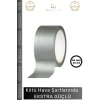 #İzolasyonBandı Gri Çok Amaçlı Dayanıklı Su Geçirmez Güçlü Yapışkan Yalıtım Montaj Tamir Bandı 48 Mm 10 Mt - 1 Adet