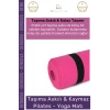 #MeditasyonMinderi Taşıma Askılı Dayanıklı Uzun Ömürlü Konfor Kamp Pilates Yoga Meditasyon Minderi 16mm Mat