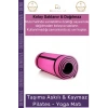 #MeditasyonMinderi Taşıma Askılı Dayanıklı Uzun Ömürlü Konfor Kamp Pilates Yoga Meditasyon Minderi 16mm Mat