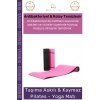 #MeditasyonMinderi Taşıma Askılı Dayanıklı Uzun Ömürlü Konfor Kamp Pilates Yoga Meditasyon Minderi 16mm Mat
