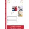 #PantolonAskısı Şık Metal Yer Tasarrufu Sağlayan Lüks Kaliteli Dolap Paslanmaz Krom Pantolon Askısı