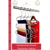 #PantolonAskısı Şık Metal Yer Tasarrufu Sağlayan Lüks Kaliteli Dolap Paslanmaz Krom Pantolon Askısı
