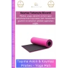 #YogaMİnderi Taşıma Askılı Dayanıklı Konfor Kamp Pilates Fitness Meditasyon Minderi 65mm Mat