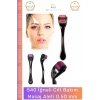 #CiltBakım Titanyum İğneli Derma Roller Cilt Bakım 540 İğne Anti Aging Yenileme Masaj Aleti 0,50 mm