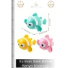 #Oyuncak Kurmalı Balık Bebek Eğitici Hareketli Havuz Deniz Aktivite Seti Çocuk Banyo Su Oyuncağı
