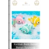 #Oyuncak Kurmalı Balık Bebek Eğitici Hareketli Havuz Deniz Aktivite Seti Çocuk Banyo Su Oyuncağı