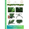 #YılbaşıAğacı Yeni Lüks Şık Dekoratif Yapay Çam Ağacı Yeşil Sık Yapraklı Noel Paketi 150 Cm 220 Dal