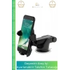 #TelefonTutacağı Güçlü Vantuzlu Dayanıklı Silikon Pedli Evrensel Tablet Siyah Araba Içi Telefon Tutacağı