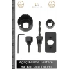 #MatkapUcuTakımı 16 Parça Panç Seti Metal Ahşap Plastik Alüminyum Delme Aparatı Kesme Matkap Ucu Takımı