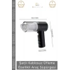#AraçSüpürgesi Güçlü Emiş Performanslı USB Şarjlı Lityum Bataryalı Katlanabilir Akülü Araç Süpürgesi