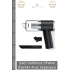 #AraçSüpürgesi Güçlü Emiş Performanslı USB Şarjlı Lityum Bataryalı Katlanabilir Akülü Araç Süpürgesi