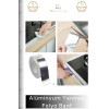 #FolyoBant Yanmaz Alüminyum Yüksek Isıya Dayanıklı Yalıtım Sızdırmaz Folyo Bant 45mm 5mt - 1 Adet