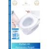 #KlozetKapakPoşeti Hijyenik Tek Kullanımlık Pratik Sağlıklı Seyahat Tipi Klozet Kapağı Poşeti - 50 Adet
