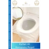 #KlozetKapakPoşeti Hijyenik Tek Kullanımlık Pratik Sağlıklı Seyahat Tipi Klozet Kapağı Poşeti - 50 Adet