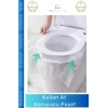 #KlozetKapakPoşeti Hijyenik Tek Kullanımlık Pratik Sağlıklı Seyahat Tipi Klozet Kapağı Poşeti - 50 Adet