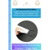 #YogaMinderi Taşıma Askılı Konfor Kamp Pilates Yoga Spor Kaymaz Meditasyon Minderi 16mm Mat