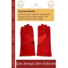 #YanmazEldiven Isıya Dayanıklı Yanmaz Su Geçirmez Ergonomik Standart Sanayi İş Çok Amaçlı Deri Eldiven