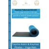 #YogaMatı Taşıma Askılı Kaymaz Tabanlı Pilates Yoga Fitness Meditasyon Minderi 16 mm Mat