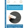 #YogaMatı Taşıma Askılı Kaymaz Tabanlı Pilates Yoga Fitness Meditasyon Minderi 16 mm Mat