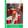 #OyunBardağı Renkli Büyük Boy Bira Kupası Karton Set Eğlenceli Aktivite Parti 12 Toplu Oyun Bardağı