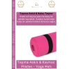 #YogaMatı Taşıma Askılı Kaymaz Pilates Yoga Fitness Kamp Meditasyon Minderi 10mm Mat