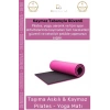 #YogaMatı Taşıma Askılı Kaymaz Pilates Yoga Fitness Kamp Meditasyon Minderi 10mm Mat