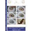 #TuvaletSeti Kedi Klozet Alıştırma Aparatı Ekonomik Kumsuz Pratik Çözüm Hijyenik Tuvalet Eğitim Seti