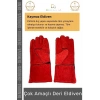 #YanmazEldiven Isıya Dayanıklı Yanmaz A Kalite Lamineli Su Geçirmez Pütürlü Konforlu Çok Amaçlı Deri Eldiven