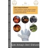 #YanmazEldiven Isıya Dayanıklı Yanmaz A Kalite Lamineli Su Geçirmez Pütürlü Konforlu Çok Amaçlı Deri Eldiven