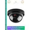 #DomeKamera Sensörlü Hareket Algılayıcı Kırmızı Ledli Işıklı Güvenlik Caydırıcı Dome Kamera