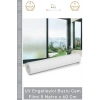 #CamFilmi Buzlu UV Engelleyici Güneş Korumalı Gizlilik Sağlayan Dekoratif Cam Filmi 5 Metre x 60 Cm