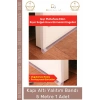 #ŞeritBant Polimer Silikon Şeffaf Kapı Altı Yalıtım Isı Toz Haşere Engelleyici Şerit Bant 5mt 1 Adet