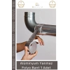 #FolyoBant Yanmaz Alüminyum Isıya Dayanıklı Yalıtım Odaklı Güçlü Folyo Bant 44mm 20mt 1 Adet