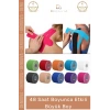 #IsılBandı Kırmızı Kore Ginsengli Glukozamin Gümüş İyonlu Güçlü Etkili Ağrı IsıI Bandı 5cm x 5m
