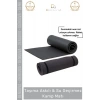 #YogaMatı Taşıma Askılı Kamp Pilates Yoga Kaymaz Taban Konforlu 150x50 Çadır Uyku Matı Yer Minderi