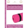 #YogaMatı Taşıma Askılı Dayanıklı Konfor Kamp Pilates Yoga Fitness Meditasyon Minderi 16mm Mat