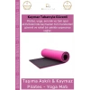 #YogaMatı Taşıma Askılı Dayanıklı Konfor Kamp Pilates Yoga Fitness Meditasyon Minderi 16mm Mat