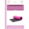 #YogaMatı Taşıma Askılı Dayanıklı Konforlu Pilates Yoga Fitness Spor Minderi 16mm Kamp Matı