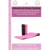 #YogaMatı Taşıma Askılı Dayanıklı Konforlu Pilates Yoga Fitness Spor Minderi 16mm Kamp Matı