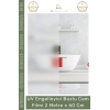 #CamFilmi UV Engelleyici Buzlu Güneş Koruyucu Kaliteli Profesyonel Cam Filmi 2 Metre x 60 Cm
