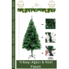 #NoelPaketi Yılbaşı Çam Ağacı Ev Ofis Dekorasyonu Kaliteli Sık Dallı Noel Paketi 150 Cm 220 Dal